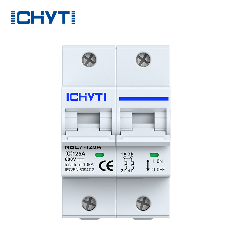 Μη πολικότητα 125A DC MCB